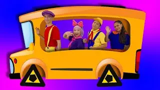 The Wheels on The Bus Song | Surprise Eggs | Kids Funny Songs