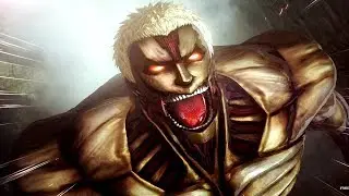 Attack On Titan 2 Final Battle - Armored Titan Final Boss Fight (Reiner Defeated) PS4 Pro