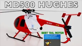 UPGRADED Tail Rotor - MD500 Hughes RC Helicopter - RC ERA C189