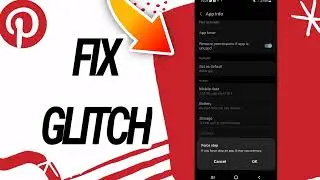 How To Fix And Solve Glitch On Pinterest App
