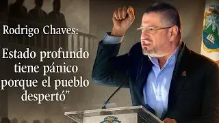 &ldquo;Rodrigo Chaves: &lsquo;El Estado profundo tiene p&aacute;nico porque el pueblo despert&oacute;&rsquo;&rdquo; #rodrigochaves