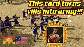 Overmountain settlers is actually terrifying!!! AOE3