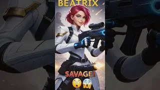 This Beatrix Savage was TOO CLEAN! 😱 | MLBB