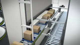 Vertical case buffer & Mixed palletizing