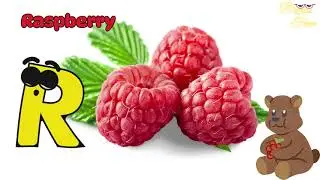 Learn ABC with Fruit names + Fruit names from A to Z + RhymeTime nursery rhymes & kids songs