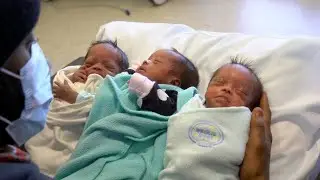 Meet the Triplets! Identical Triplet Girls born at University Health