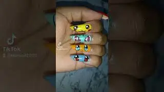 Pokemon Nail Art