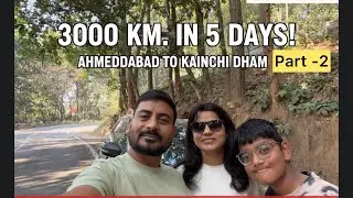 Ahmedabad to kainchidham by nexon car 🚗 (part-2)#roadtrip #youtubevideo #uttarakhand #kainchidham 🕉️