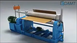 W11 3-roller Metal Plate Rolling Machine