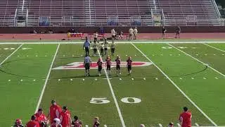 Banjo stand-off at midfield...#football #shorts