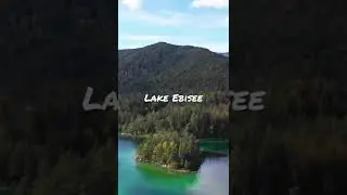 ❤️Lake Eibsee, Bavaria Germany 🇩🇪 #shorts