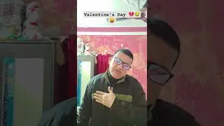 Valentine's Day 💌#comedyvideo  # short video #viral video #funny video # Kandwal Family vlog #🌹🙏