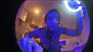 ASMR FISHEYE LIGHT + EYE EXAM 🐠 👁 with fast chaotic personal attention