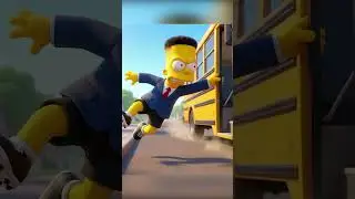 A Fuga mal sucedida de Bart Simpson #bart #simpsons #foryou #viral