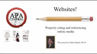 APA Style 7th Edition - Citing and Referencing Websites - APA Simplified