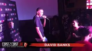 David Bank$ Performs at Coast 2 Coast LIVE | Oakland All Ages Edition 9/10/17