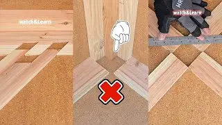 Best Carpenter's Techniques and Tips | Идеи для деревообработки #carpentry #tips #tools #howto