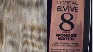 #loreal8secondwonderwater #loreal #lorealhaircare L'Oreal Elvive 8 Second Wonder Water
