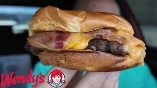 Wendy's Cheesy Bacon Cheeseburger Review