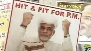 Narendra Modi's supporters celebrate win