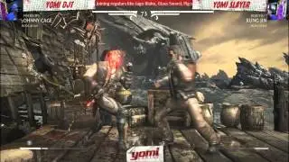 WB Round 2: YOMI DJT (Johnny Cage) vs. YOMI SLAYER (Kung Jin) - MKX; AKA Week 5