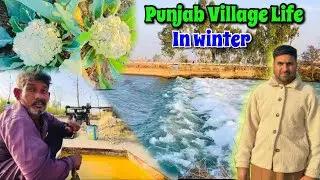 Punjab  village life in winter |jhelum bazaar ||