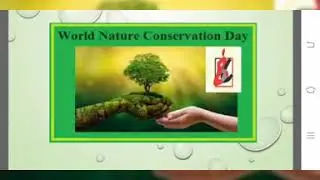 World Nature Conservation Day 2020 - PN & Nursery