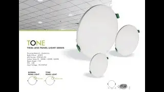 TRIM-LESS PANEL LIGHT SERIES FROM HYBEC