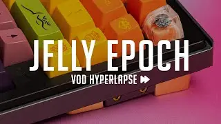 Jelly Epoch Prototype w/ Durock POM Linear Sound Test + Build Vod