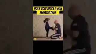 Holy cow She&rsquo;s a Mini Mayweather