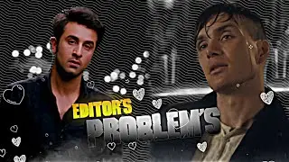 EDITOR'S PROBLEMS| Editor's Problems Status | Sad Status Edit | Emotional Status | Lucky Crazy Editz