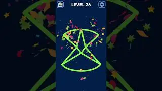 Line drawing no lift puzzle game