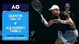 Quentin Halys v Alejandro Tabilo Extended Highlights | Australian Open 2026 First Round