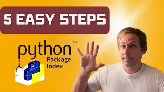 How to Create a Python Package or Library and Upload to PyPi with Twine in 5 Easy Steps #python