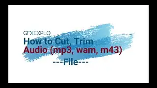 How to Cut and Trim Audio (MP3, WAV, M4A, etc.) Online (Urdu)