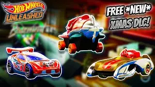 HOT WHEELS UNLEASHED! БЕСПЛАТНОЕ *НОВОЕ* РОЖДЕСТВЕНСКОЕ ДОПОЛНЕНИЕ! 3 НОВЫЕ МАШИНЫ! (ЭКСТРЕМАЛЬНАЯ СЛОЖНОСТЬ)