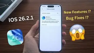 IOS 26.2.1 Update New Features, Bug Fixes !?