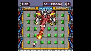 Bomberman '94 - &Aacute;rea Final - CHEFE FINAL - BAGURA - FORMA DRAG&Atilde;O
