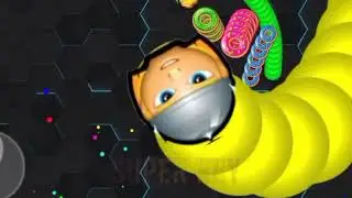 Cacing Terbesar Superhero Marvel Thor || Worms Giant Slither Snake io #99577