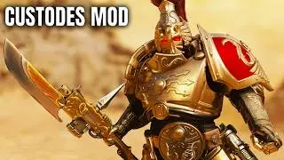 THE EMPEROR&rsquo;S WRATH &ndash; Custodes Guardian Spear Gameplay | Space Marine 2 (4K, Mods)