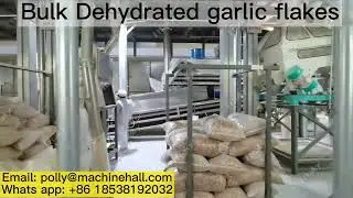 Bulk High Quality Dehydrated Garlic Flakes Manufacturer  #driedgarlic #dehydratedgarlic