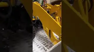 narrow winter clearing