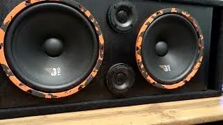 САМАЯ ГРОМКАЯ КОЛОНКА DL Audio Gryphon Pro  250 midbass и усилителе DL Audio Gryphon Pro 6.180