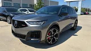 Обзор Acura MDX Type-S Advance 2025 года с Liquid Carbon