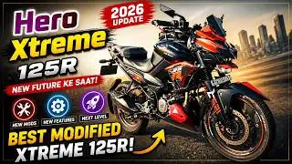 Hero xtreme 125r new future ke saat | best modified hero xtreme 125r 2026 | bike modification