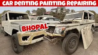Best Denting Panting Service in Bhopal Mp | Car Detailing | Car Repair | #carrepairshop #car car