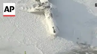 Aftermath of Delta plane crash in Toronto