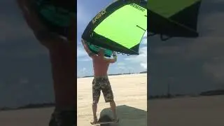 OneWheel Wing Foil Training On The Beach