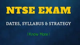 NTSE Exam Update 2022-23 | NTSE Dates Planning Strategy | Syllabus Books | How To Pass NTSE Level 1