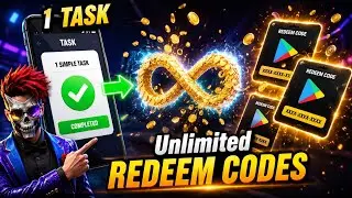 1 Task = Unlimited Google Play Redeem Codes? 😱 (Working Method)